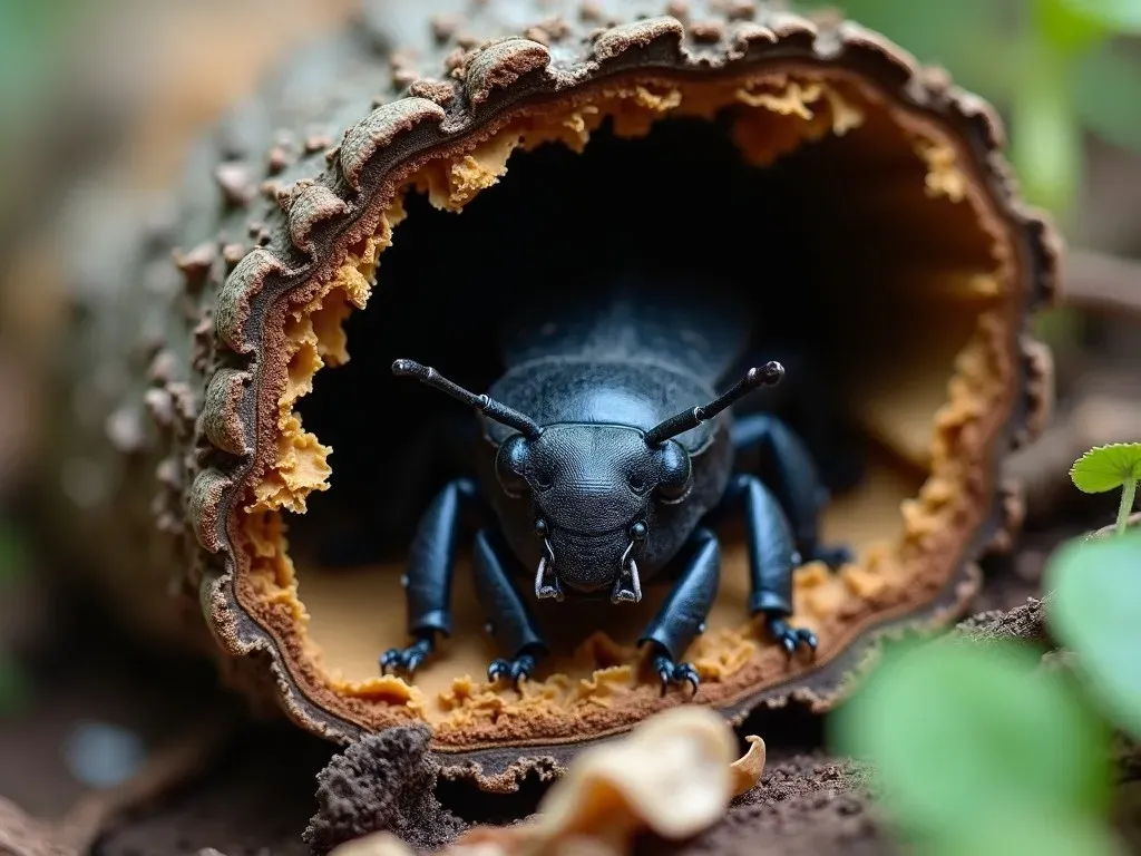 カブトムシの幼虫