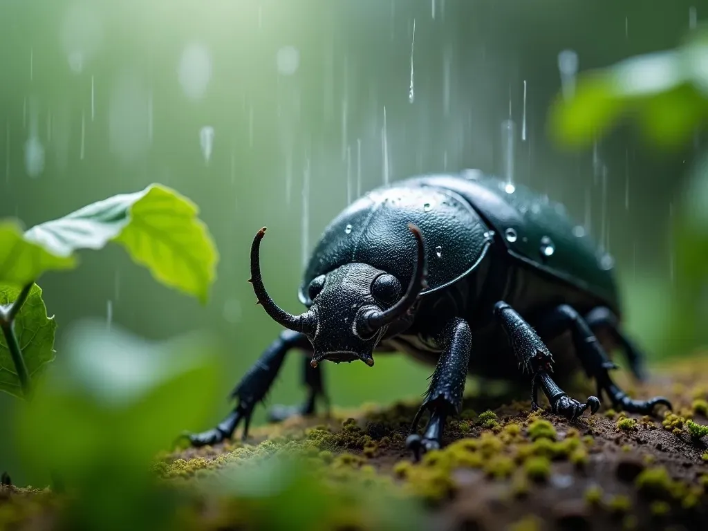 カブトムシの霧吹き