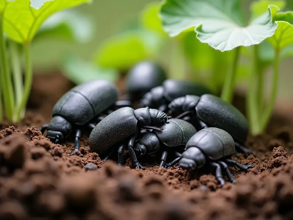 カブトムシ幼虫の健康管理