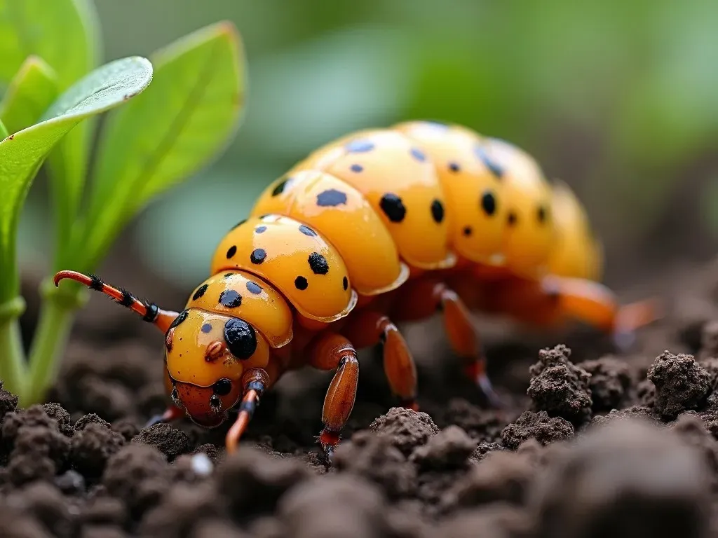 カブトムシ幼虫の成長