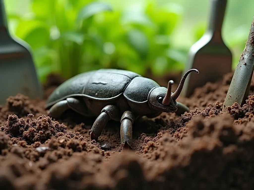 カブトムシ 幼虫 土交換