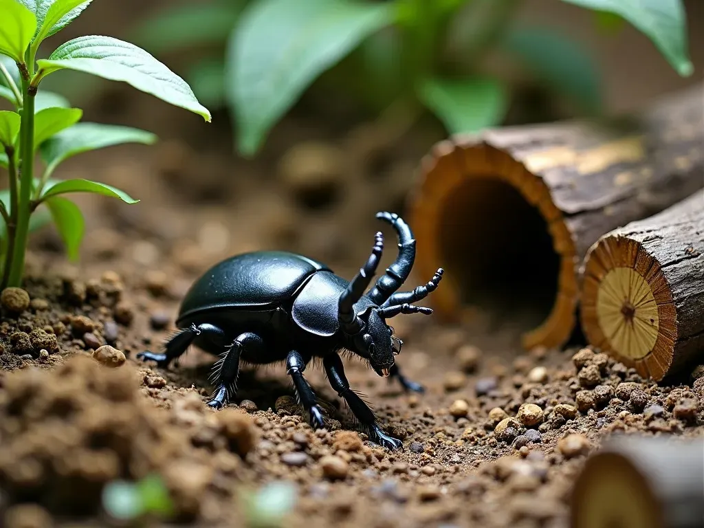 ヒラタクワガタの飼育環境