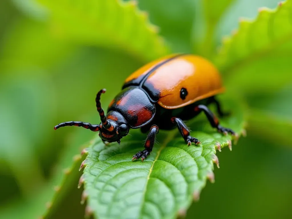 小型カブトムシの幼虫