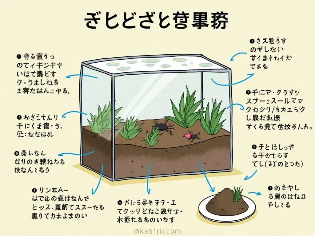 産卵セットの組み方